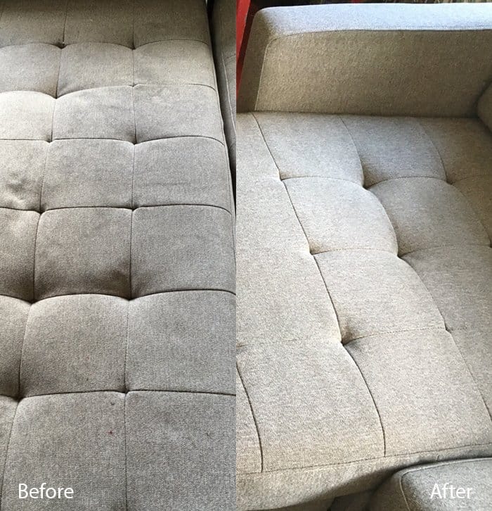 NY Steamers Carpet & Upholstery Cleaning - Upholstery Cleaning in NYC - Before After Image